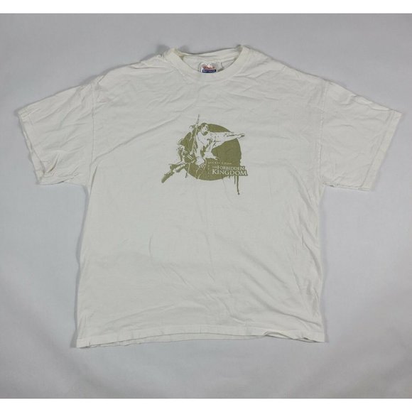 Vintage The Forbidden Kingdom Movie Promo T-Shirt 2008 Jackie Chan Jet Li Sz XL - Picture 2 of 8